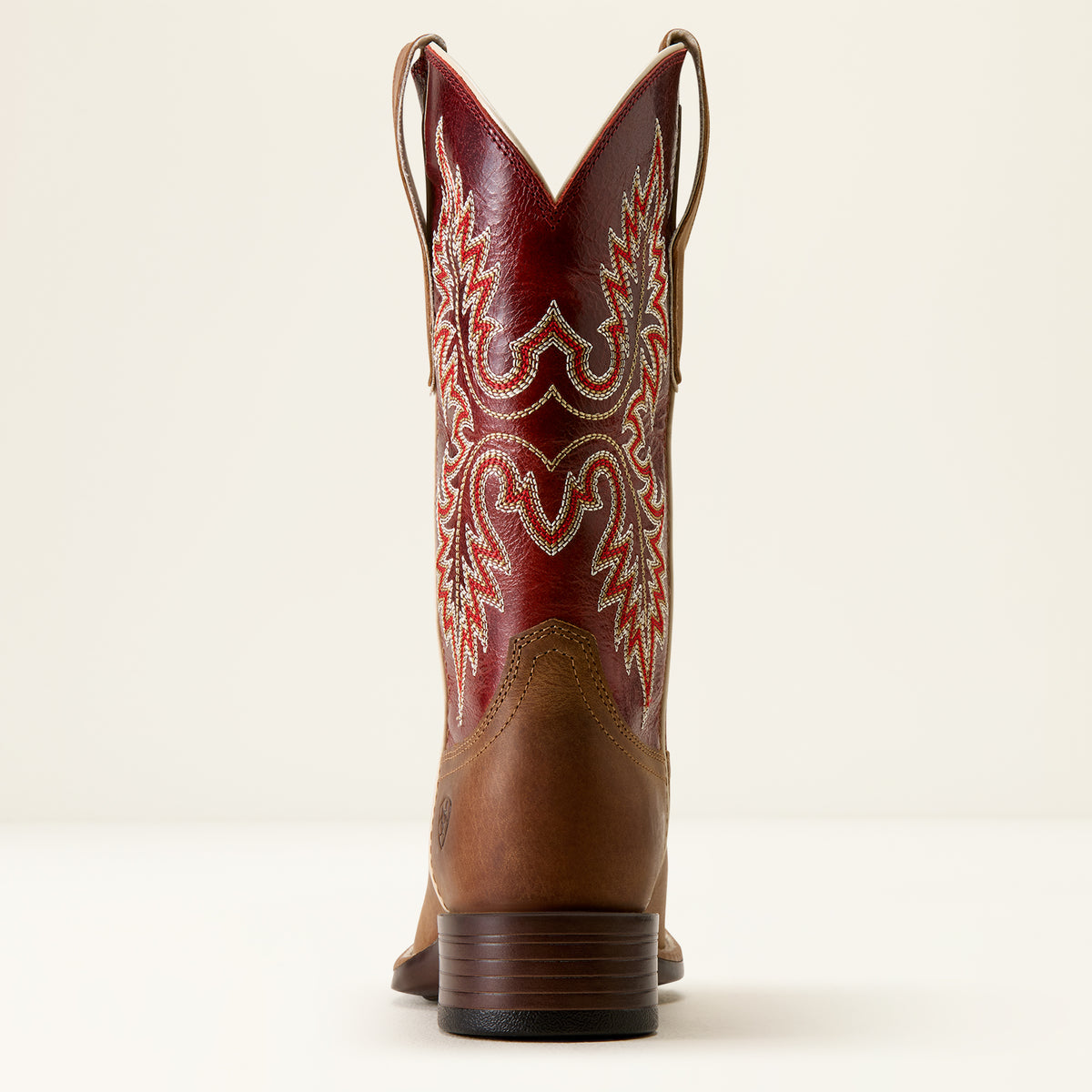 Ariat Ladies Canyon Point Wide Square Toe Western Boot Desert Sand