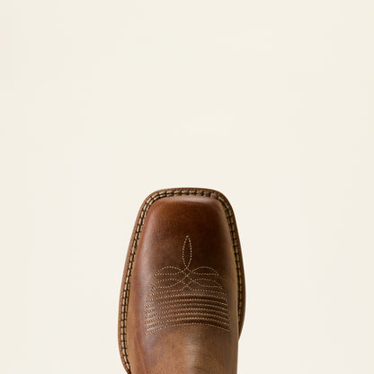 Ariat Ladies Canyon Point Wide Square Toe Western Boot Desert Sand