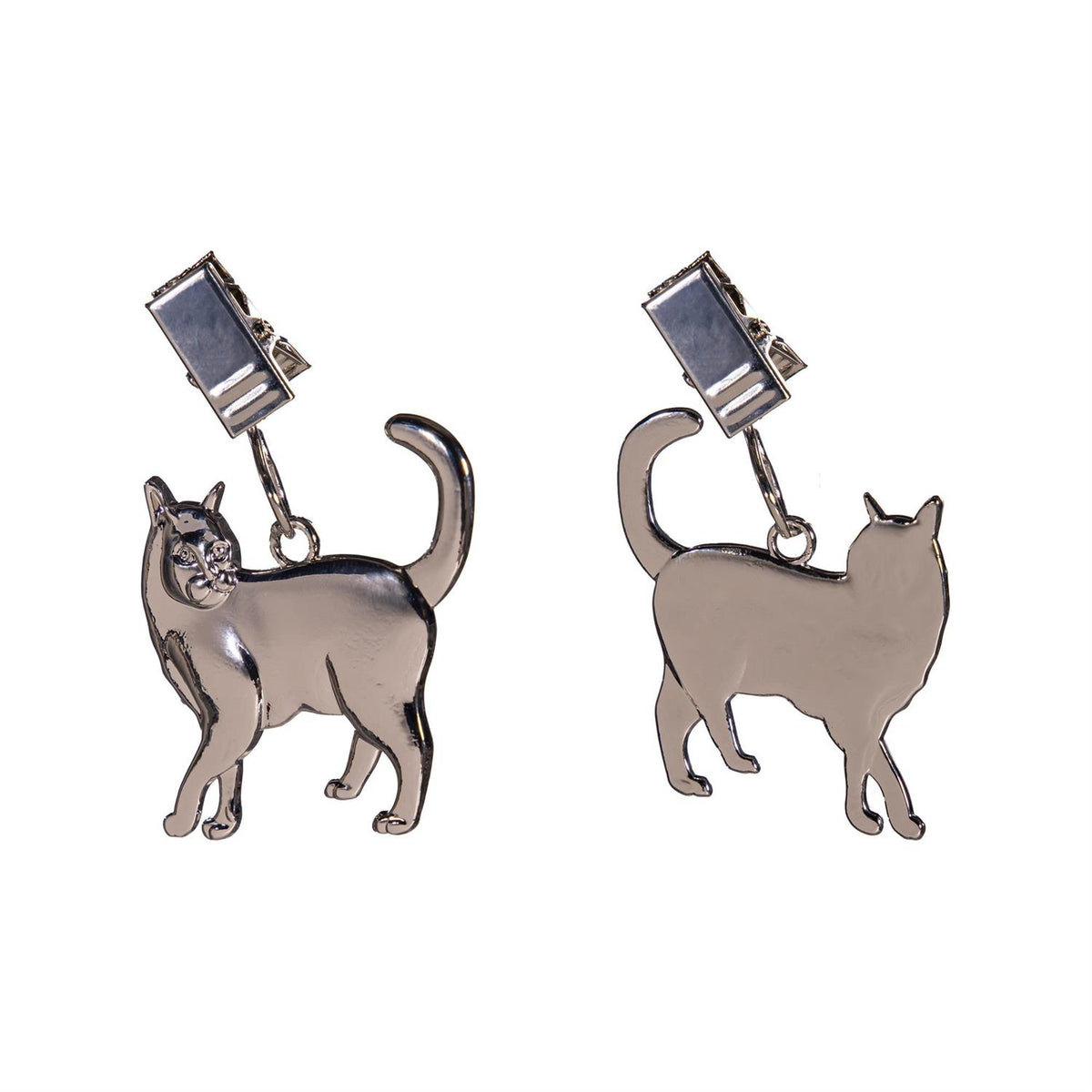Evergreen Metal Cat Flag Clips