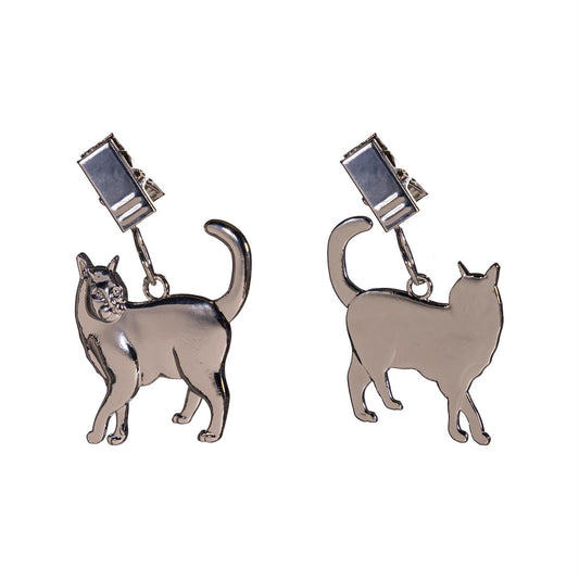 Evergreen Metal Cat Flag Clips