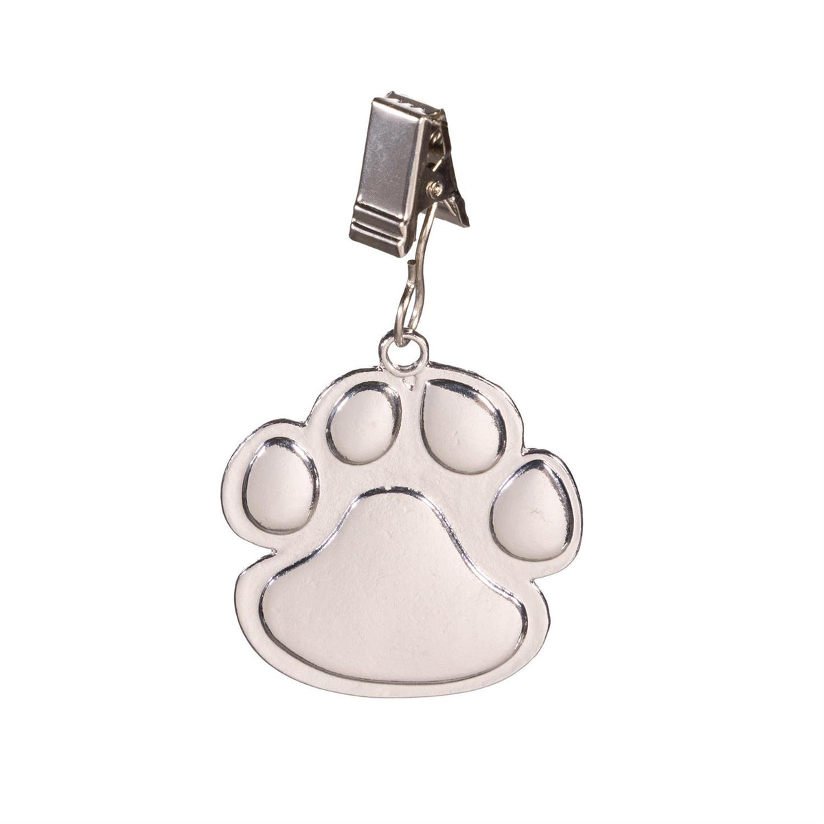 Evergreen Metal Paw Print Flag Clips