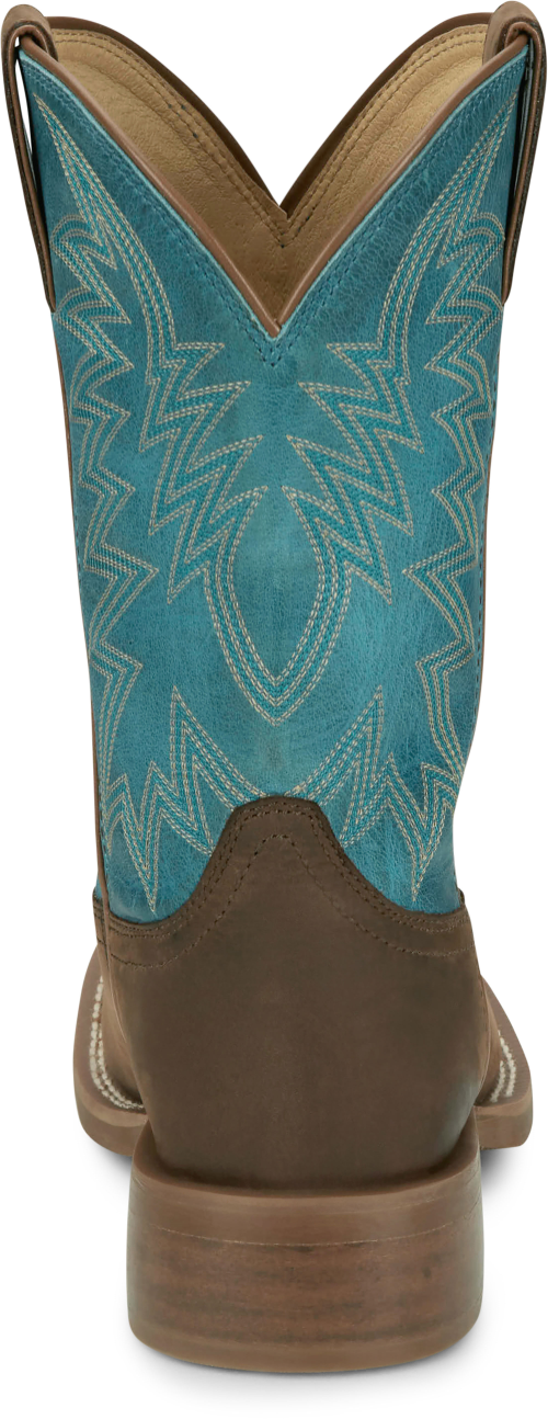 Justin Big Bucks Blue/Brown