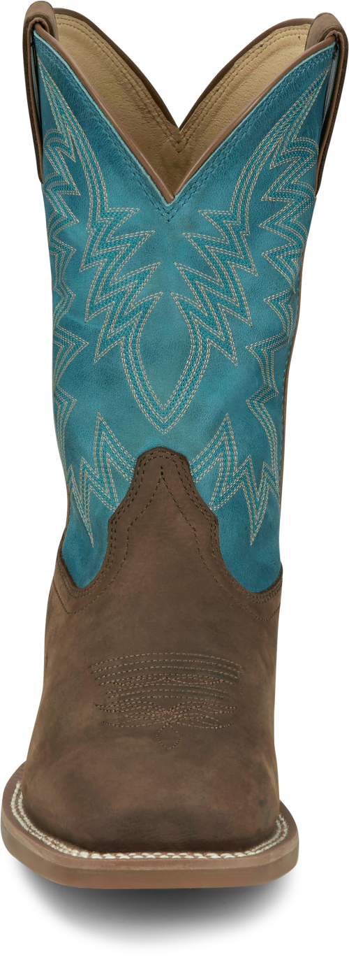 Justin Big Bucks Blue/Brown