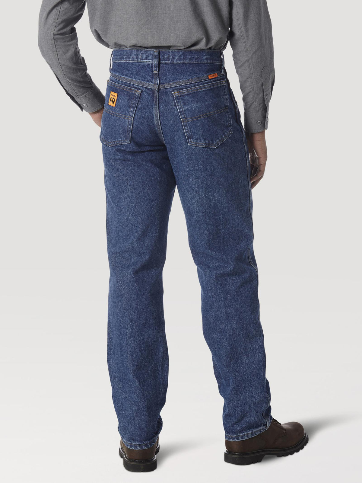 Wrangler FR Flame Resistant Relaxed Fit Jean Stonewash