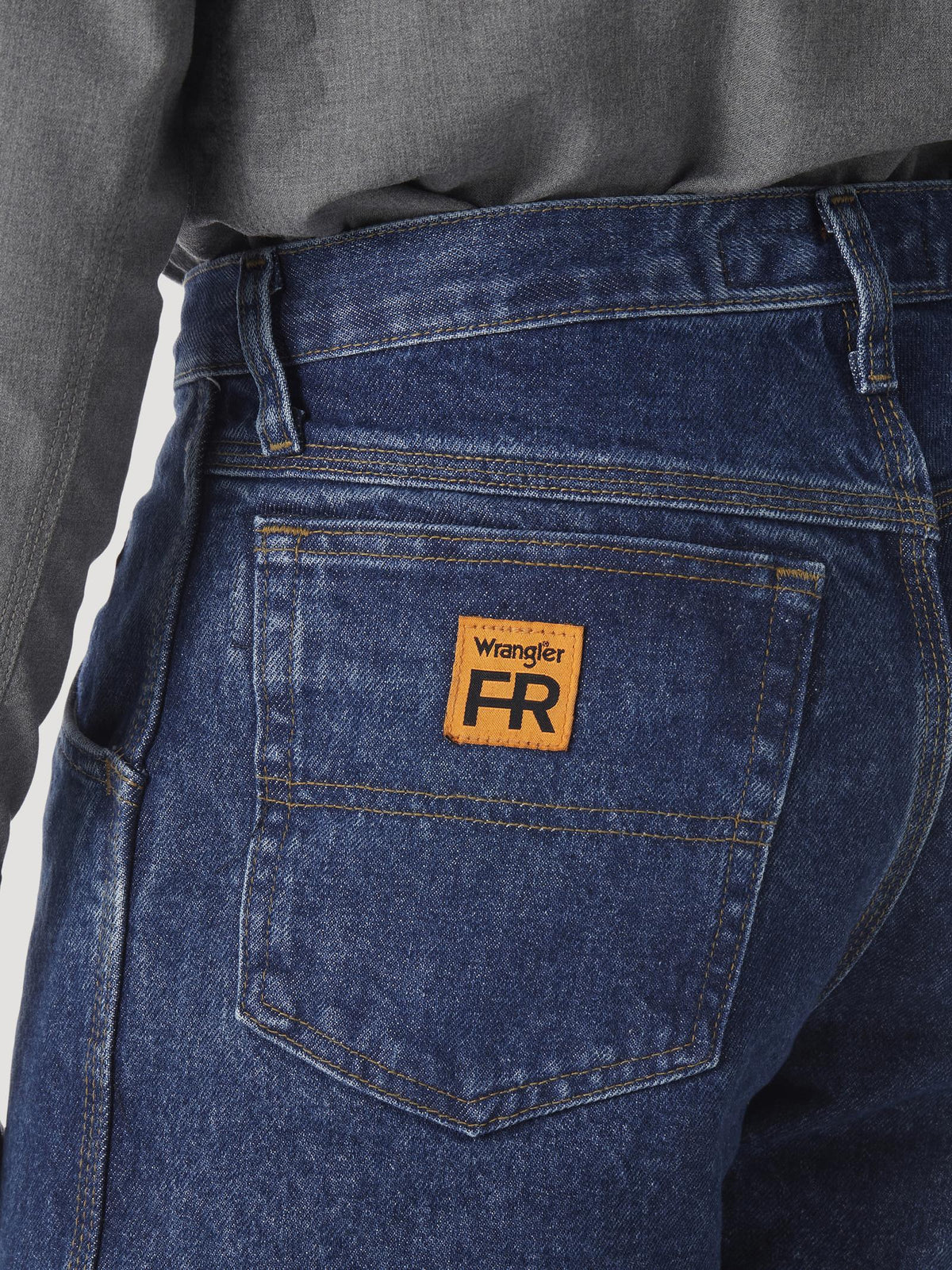 Wrangler FR Flame Resistant Relaxed Fit Jean Stonewash