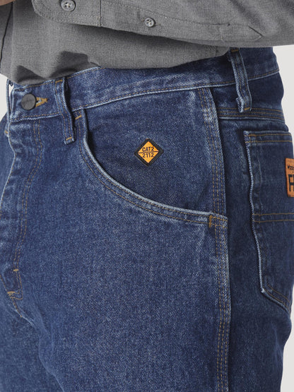 Wrangler FR Flame Resistant Relaxed Fit Jean Stonewash