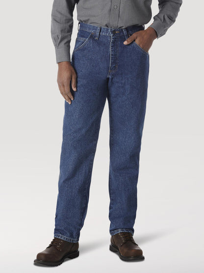 Wrangler FR Flame Resistant Relaxed Fit Jean Stonewash