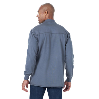 Wrangler FR Long Sleeve Henley Castle Rock