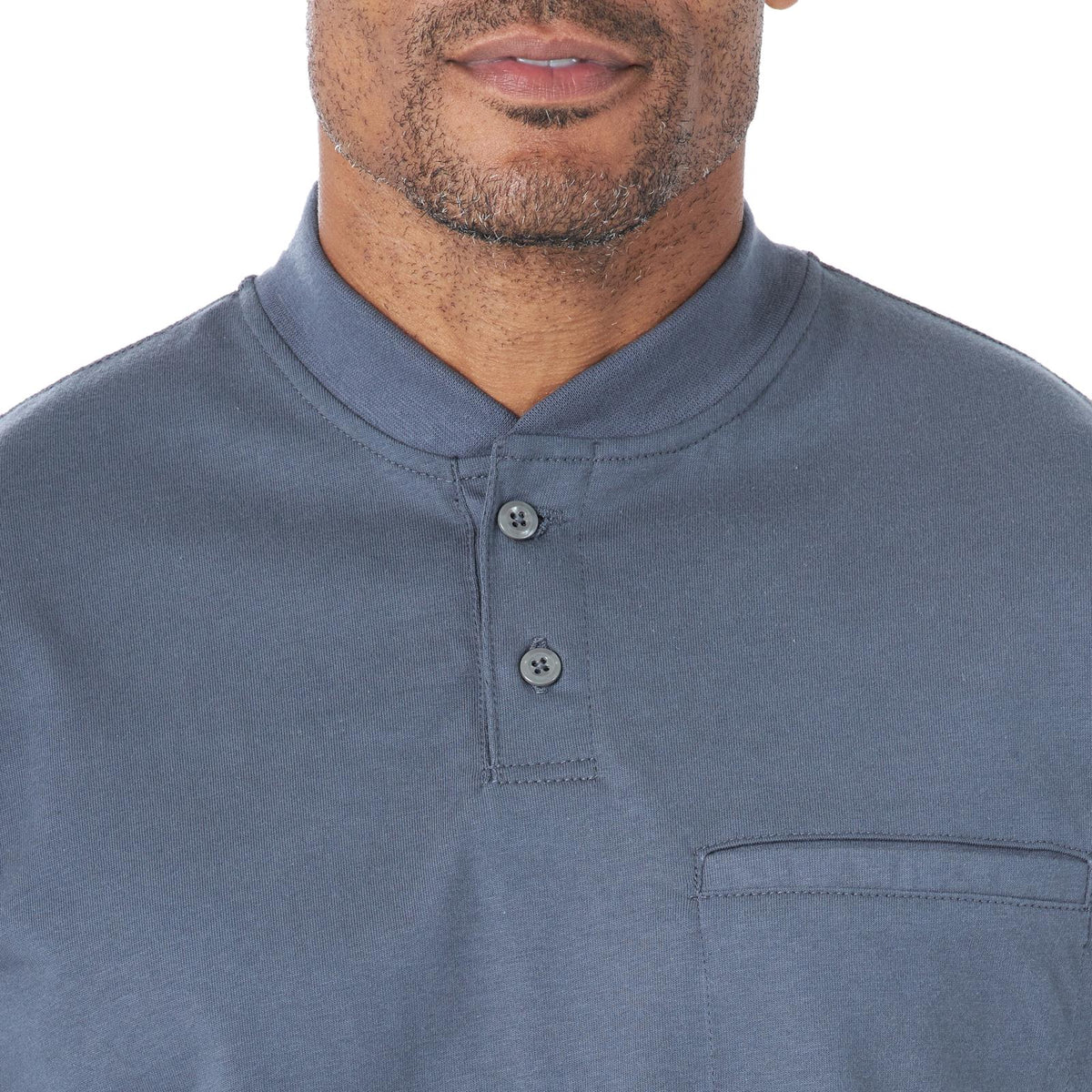 Wrangler FR Long Sleeve Henley Castle Rock