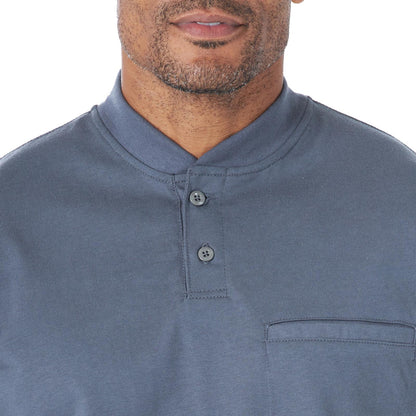 Wrangler FR Long Sleeve Henley Castle Rock