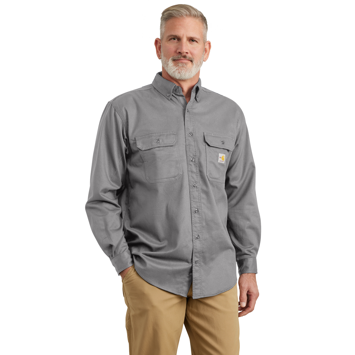 Carhartt FR Classic Twill Shirt Grey