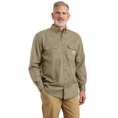 Carhartt FR Classic Twill Shirt Khaki