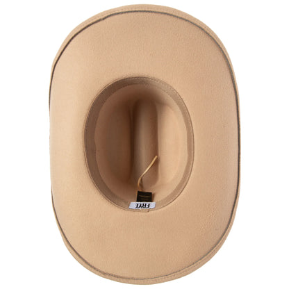 Frye  Cowboy Hat with Faux Leather Band