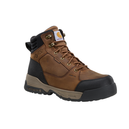 Carhartt Force HD 6" Brown Composite Toe Waterproof EH