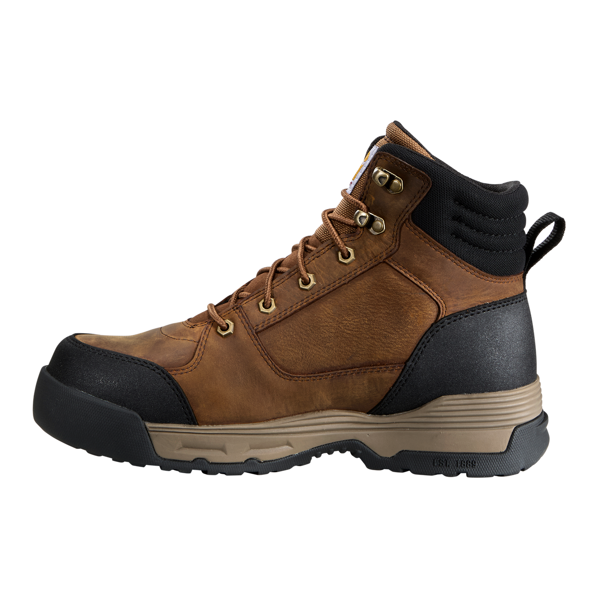 Carhartt Force HD 6" Brown Composite Toe Waterproof EH