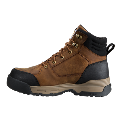 Carhartt Force HD 6" Brown Composite Toe Waterproof EH