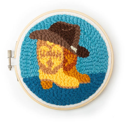 Kikkerland Mini Cross Stitch Embroidery Kit