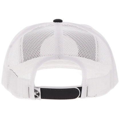 Hooey Gruene Hall Hat Black/White with Multi Color Serape Patch