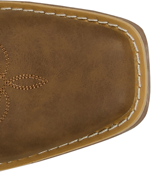 Justin Ladies Dezi Brown Cowhide Medium Square Toe