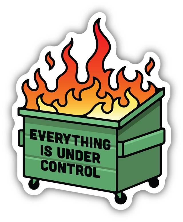 Stickers Northwest Dumpster Fire