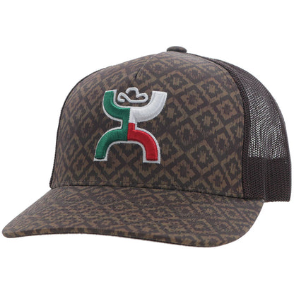 Hooey Boquillas Hooey Hat Tan/Brown with Red/White & Green Logo