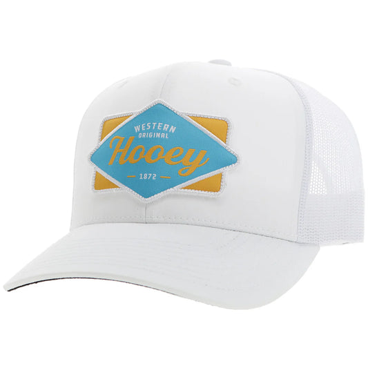 Hooey Diamond White/Teal