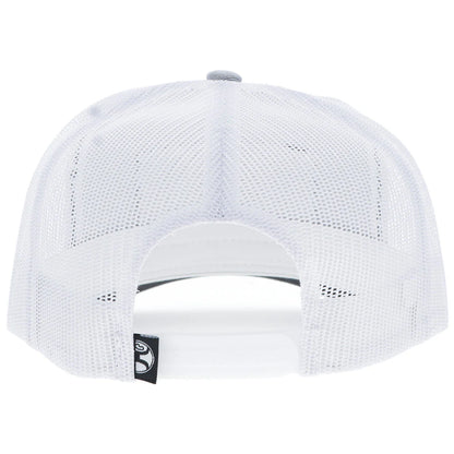 Hooey Rank Stock Grey/White Hat