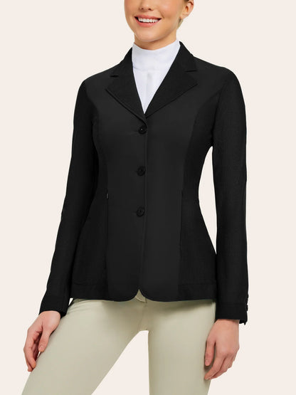 RJ Classics Harmony Mesh Show Coat Black