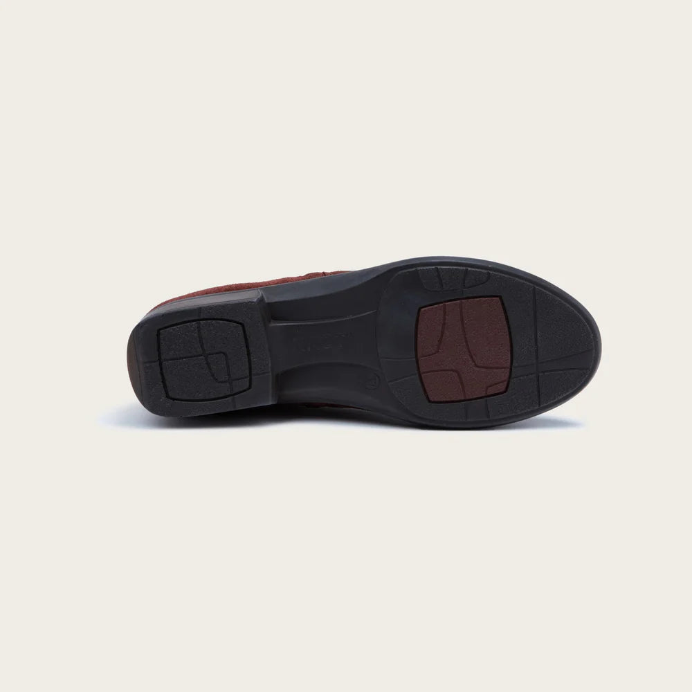 Naot Helm Suede Cabernet