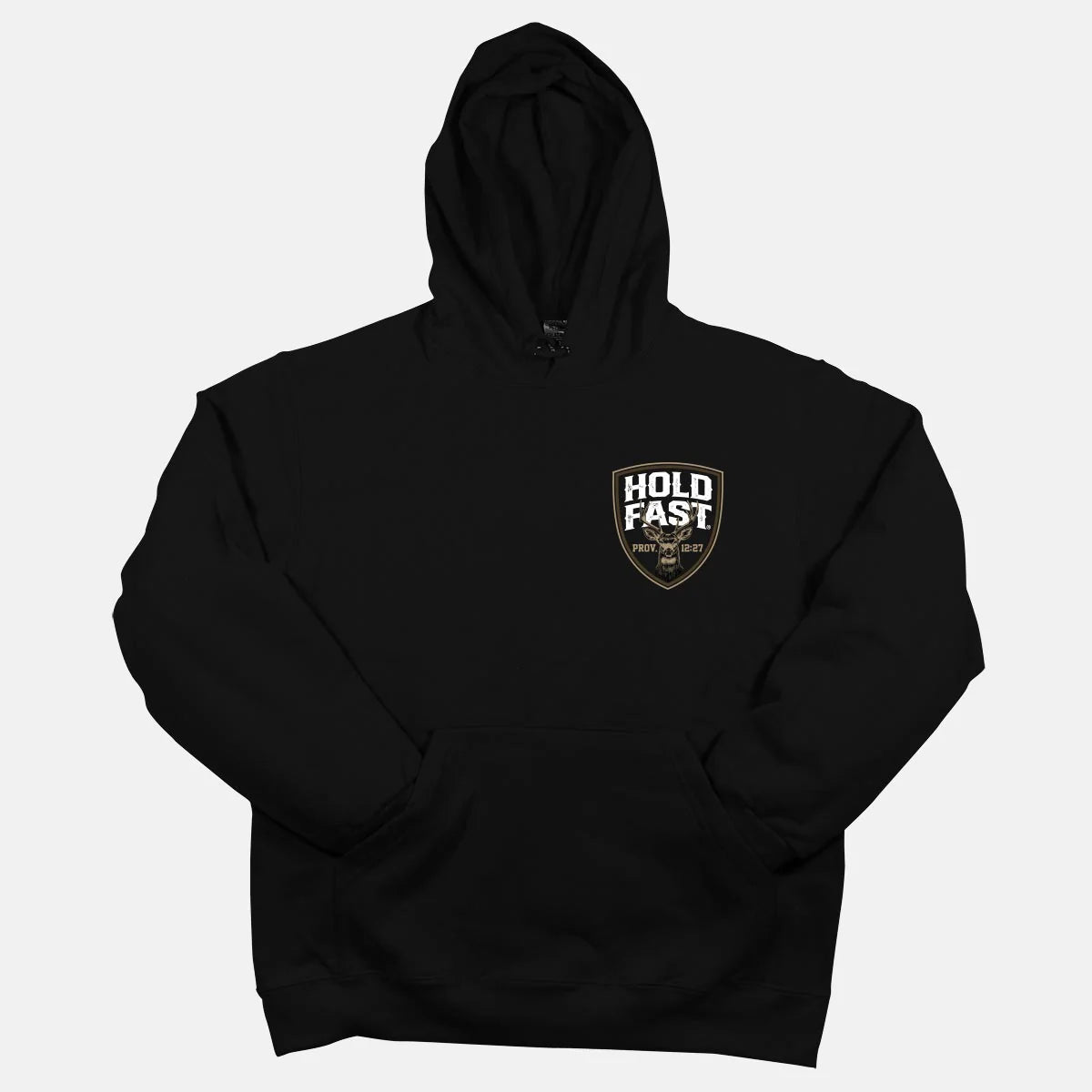 Hold Fast Hoody Deer Flag Black