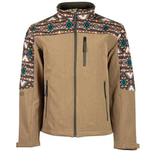 Hooey Softshell Jacket Aztec Multi/Tan