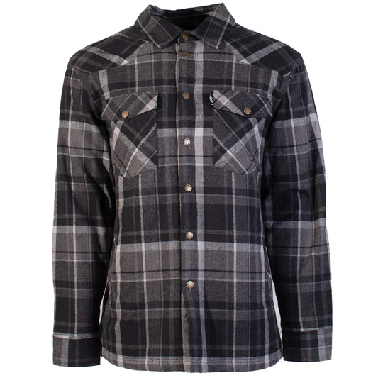 Hooey Sherpa Lined Shacket Charcoal