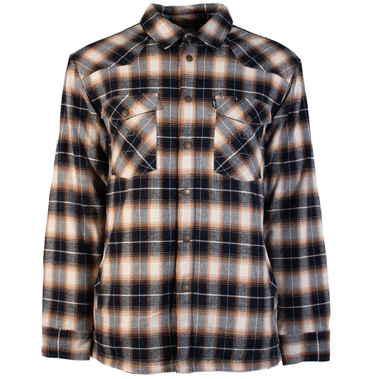 Hooey Sherpa Lined Shacket Navy