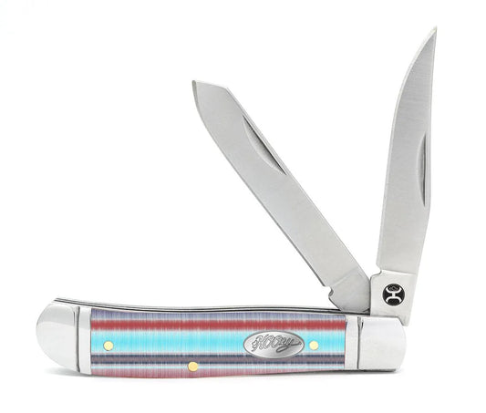 Hooey Cali Stripe Multi Color Trapper