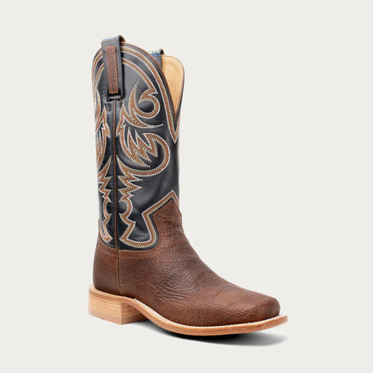 Hyer Sawyer Redwood Bull Shrunken Shoulder/Dark Navy Cowhide