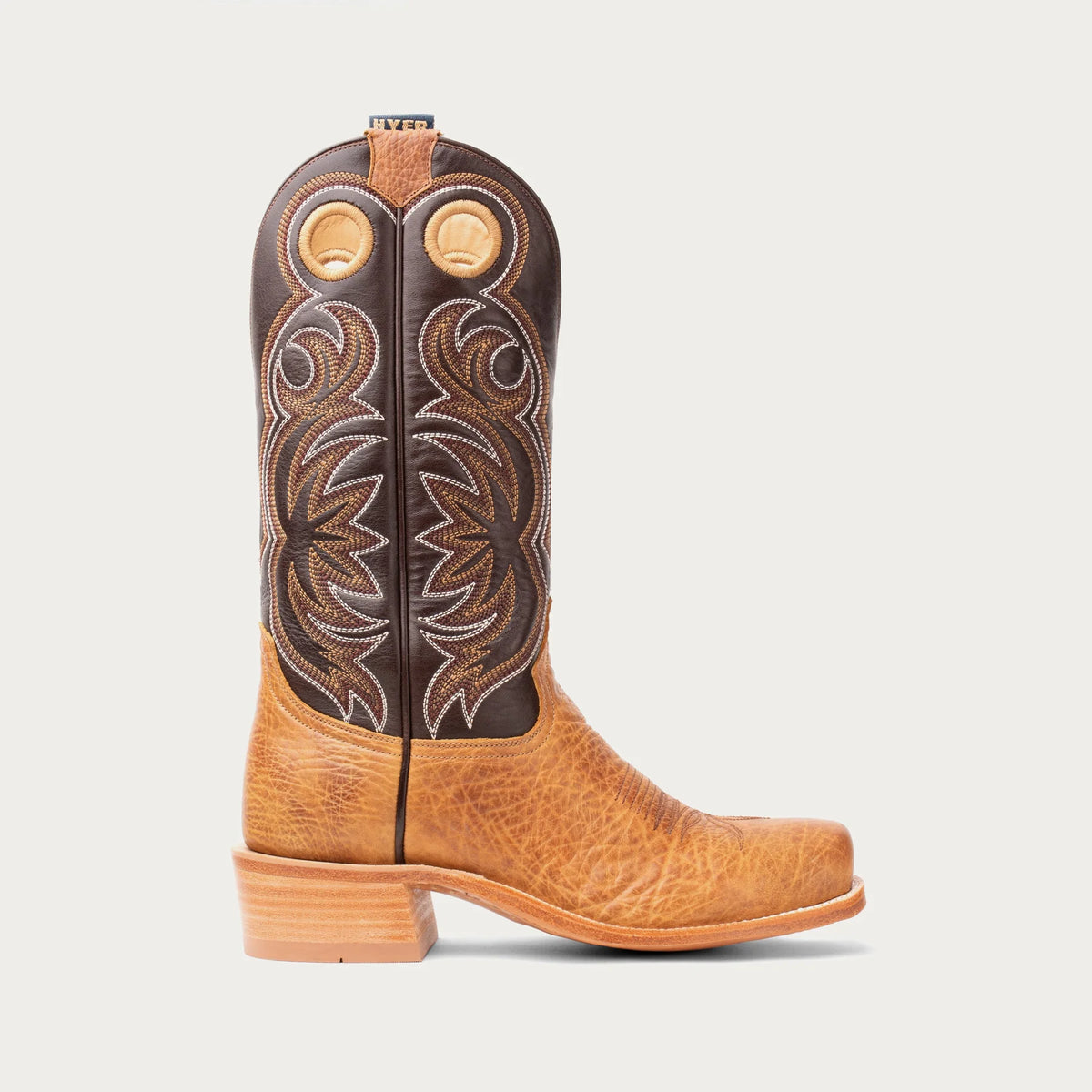 Hyer Riley Deep Chocolate / Tan Oiled Shrunken Shoulder