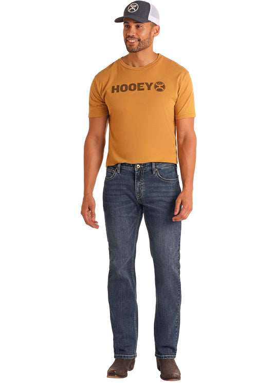 Hooey Dark Vintage Slim Fit Straight Boot Cut