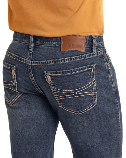 Hooey Dark Vintage Slim Fit Straight Boot Cut