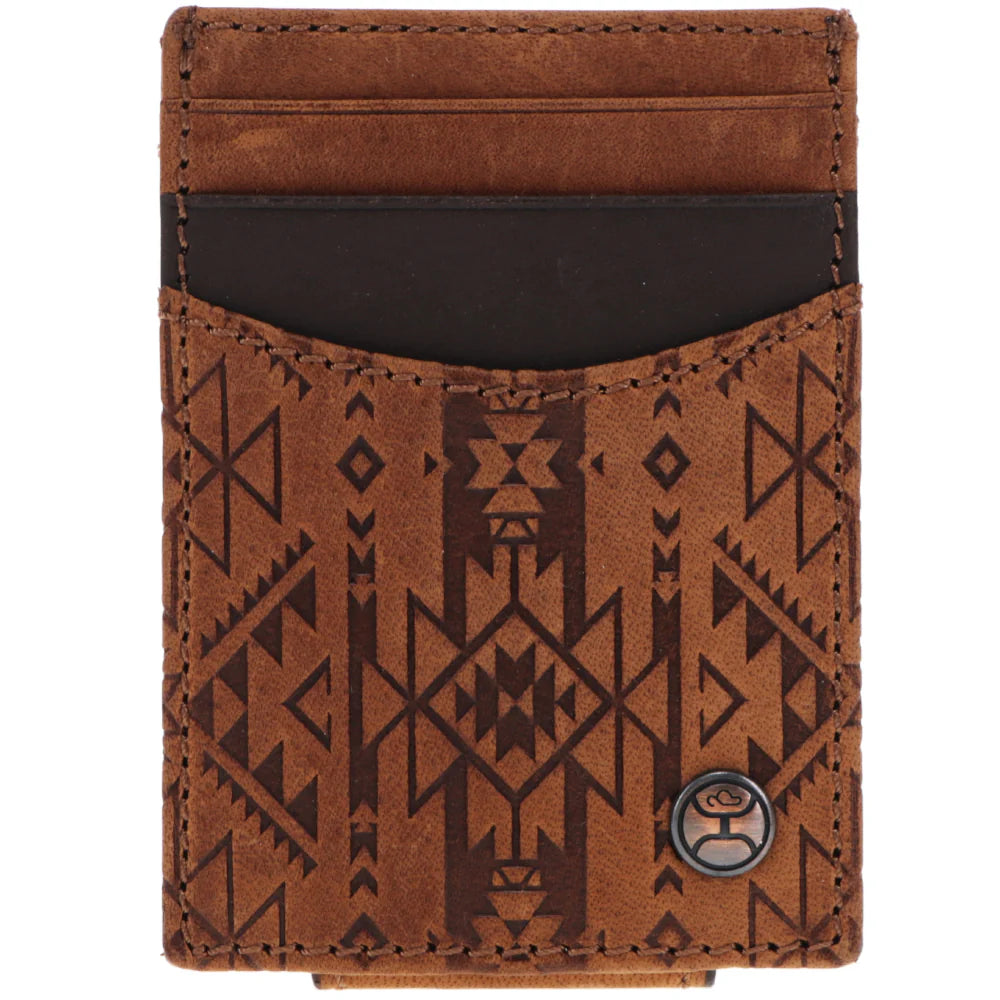 Hooey Monterey Embossed Money Clip