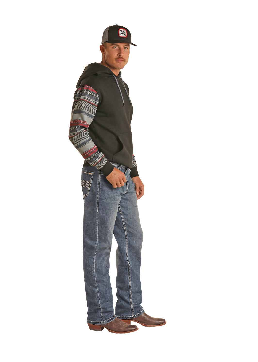 Hooey Rope Stitch Relaxed Boot