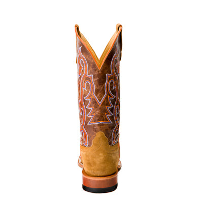 Horse Power Square Toe Chocolate Crush/Camel Growler Roughout