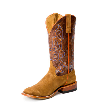 Horse Power Square Toe Chocolate Crush/Camel Growler Roughout