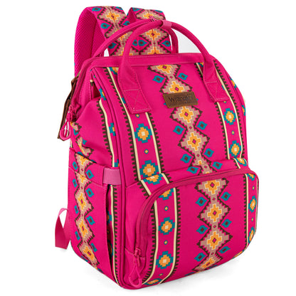 Montana West Wrangler Aztec Callie Diaper Backpack