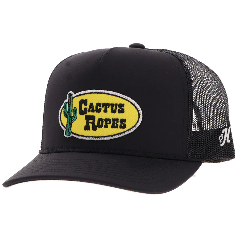 Hooey Cactus Ropes Hat Black
