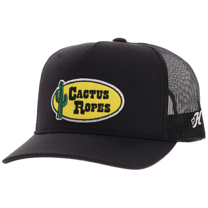 Hooey Cactus Ropes Hat Black
