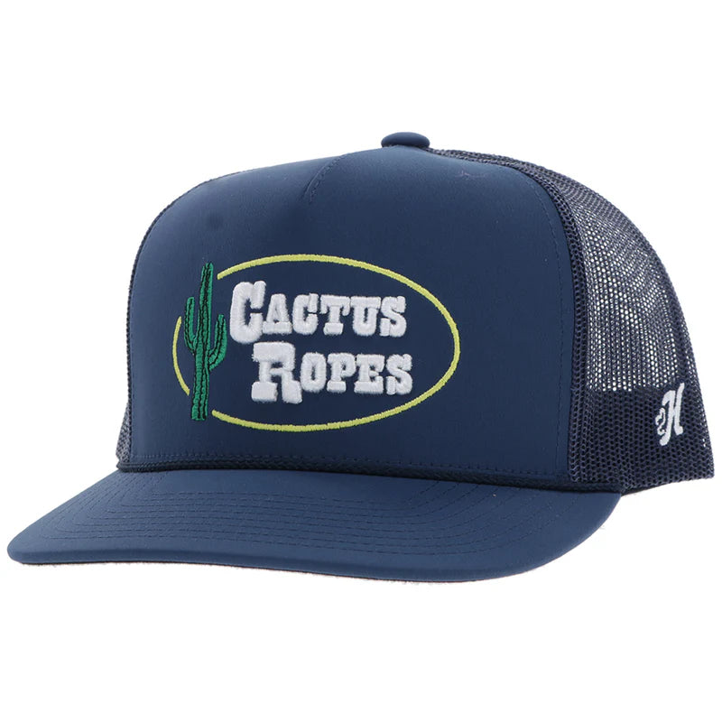 Hooey Cactus Rope Hat Navy