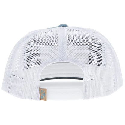 Hooey Cactus Ropes Hat Teal/White w/ Rectangle Patch