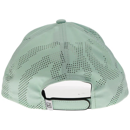 Hooey Cowboy Golf Mint/ White Circle Patch
