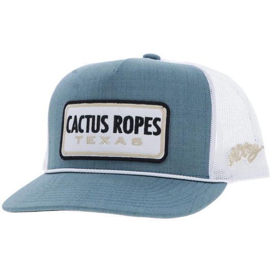 Hooey Youth Cactus Ropes Turquoise/White