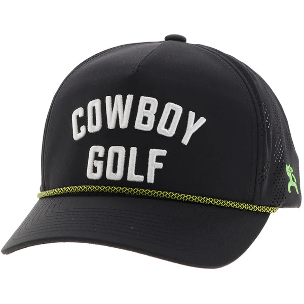 Hooey Cowboy Golf Black/ White